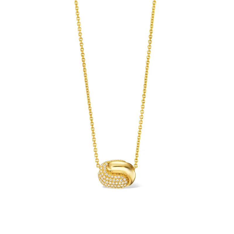 Holos Small Hug Diamond Necklace sold by Pamela Zamore