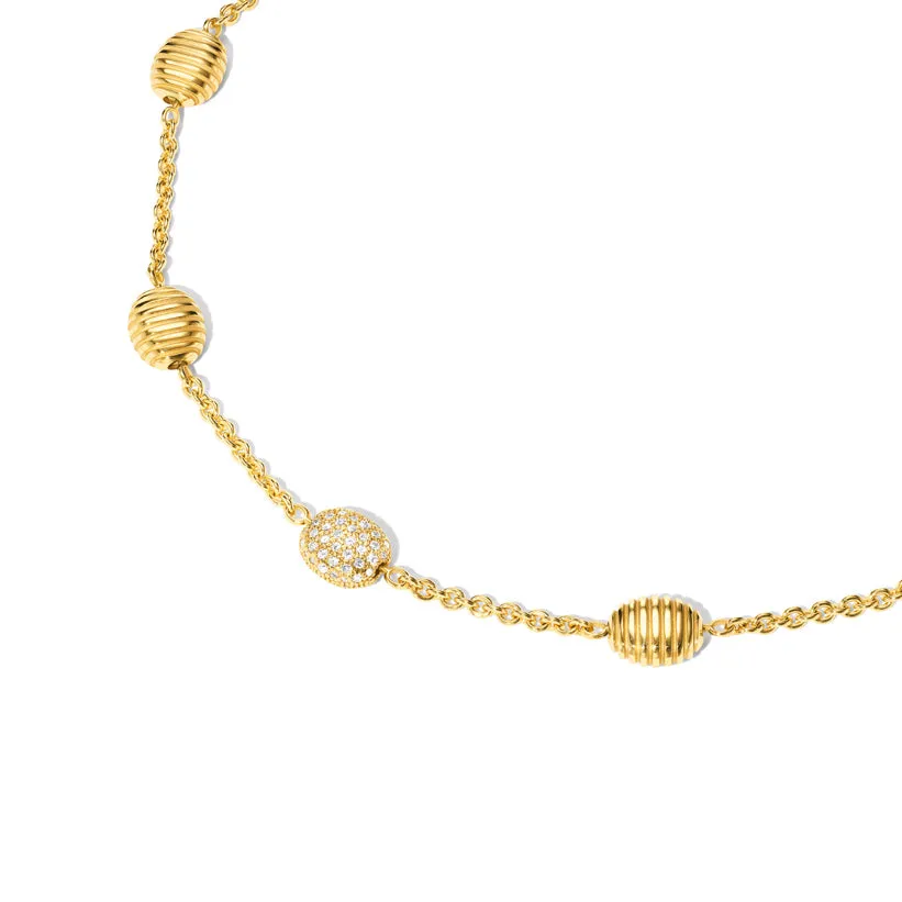 Isla Diamond Station Necklace sold by Pamela Zamore product image thumbnail 2