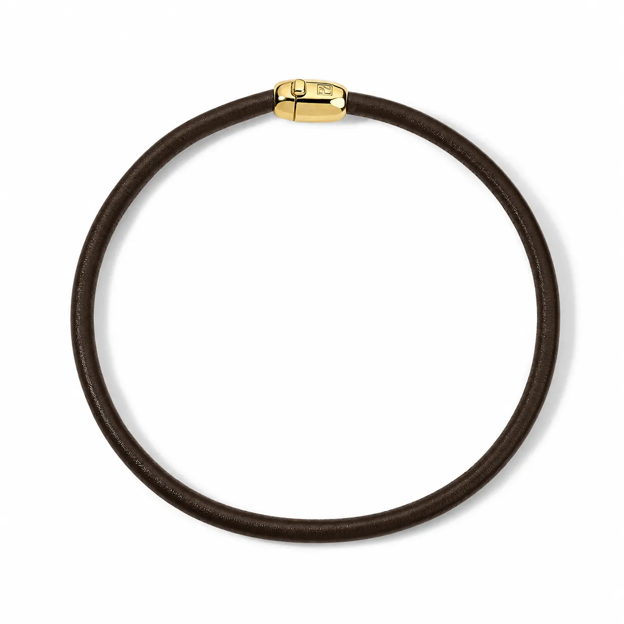 Chunky Leather Cord Necklace sold by Pamela Zamore product image thumbnail 2
