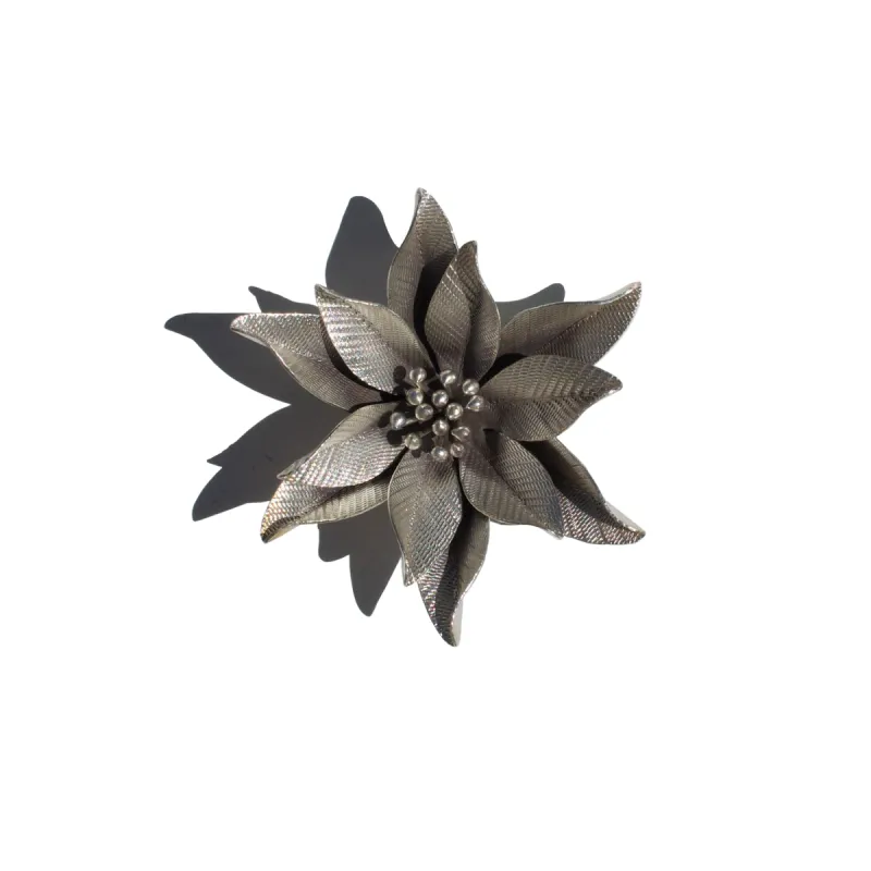 STERLING SILVER POINSETTIA PENDANT sold by Vertigo