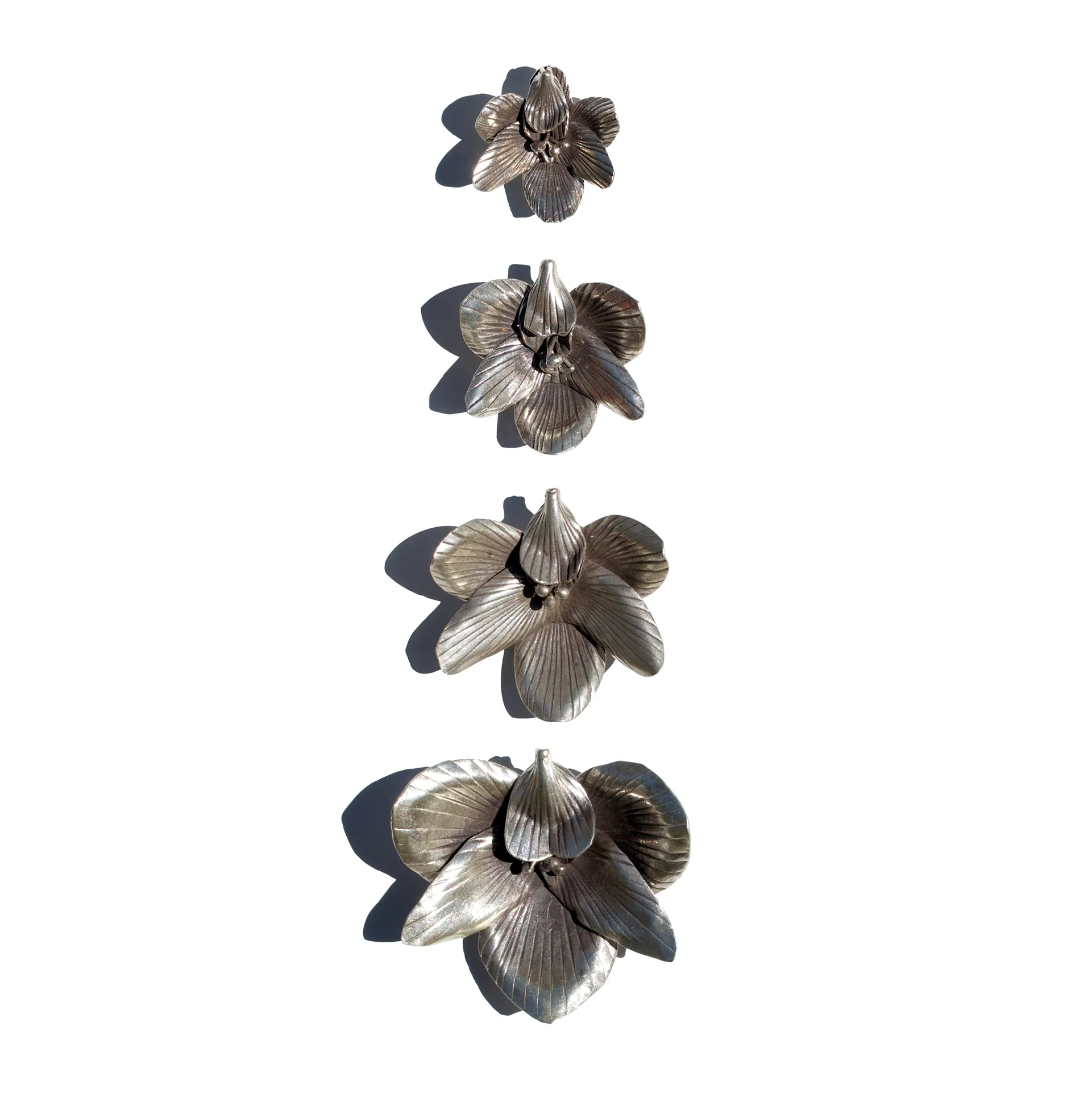 STERLING SILVER ORCHID PENDANT sold by Vertigo product image thumbnail 2