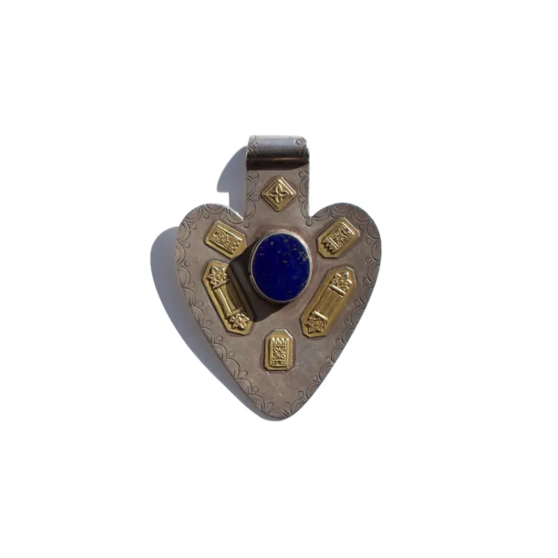 LAPIS HEART AMULET sold by Vertigo