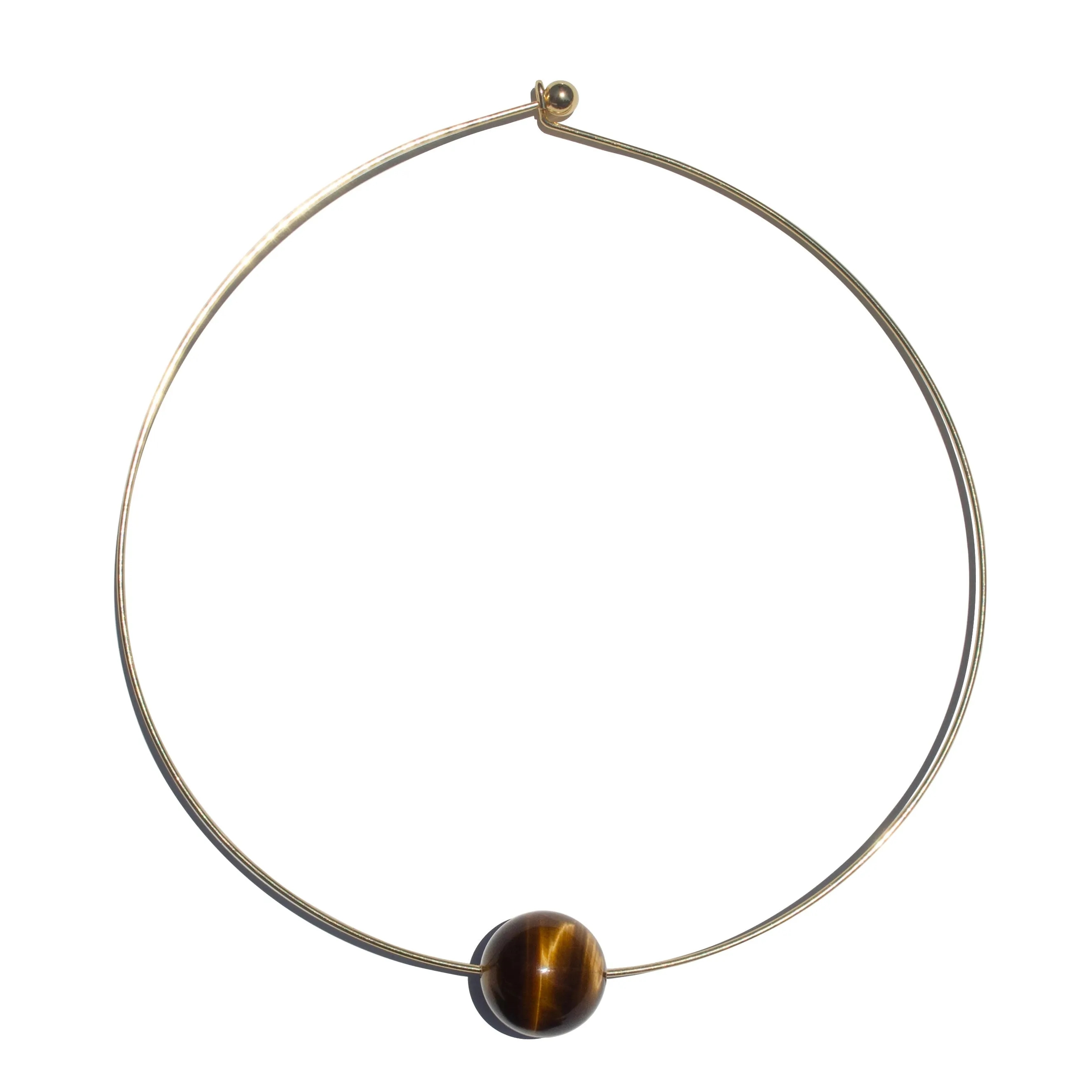 YELLOW TIGER BALL COLLAR sold by Vertigo product image thumbnail 2