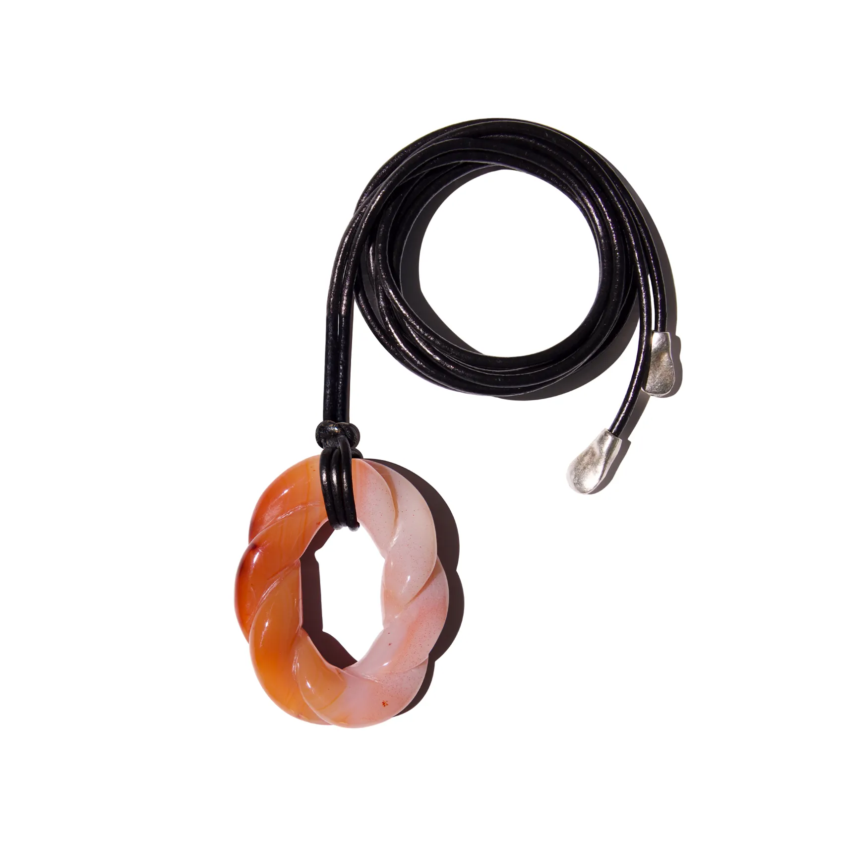 PEACH AVENTURINE KNOT sold by Vertigo product image thumbnail 2