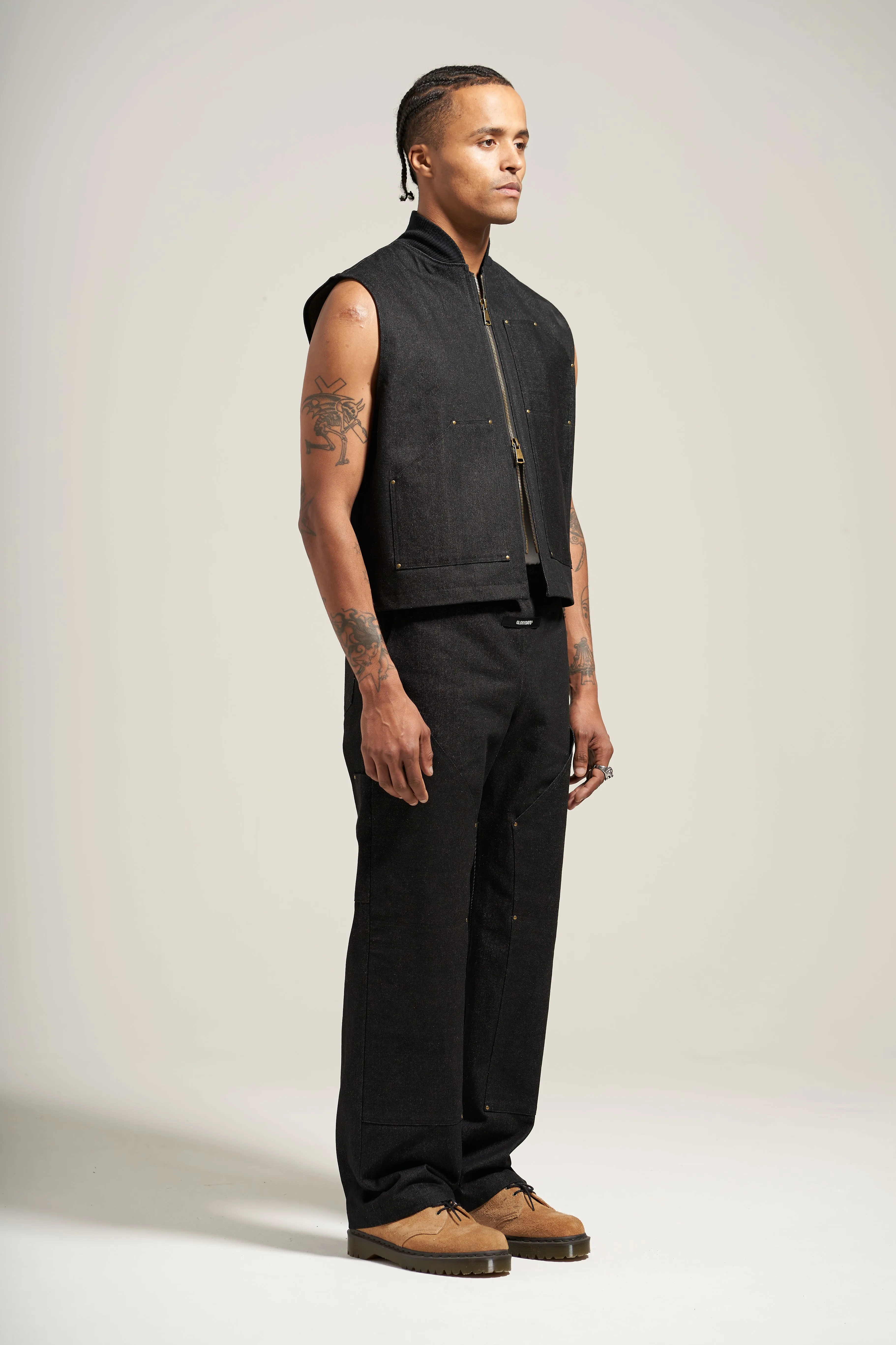 The Raw Black Carpenter Vest sold by Glorydays product image thumbnail 5