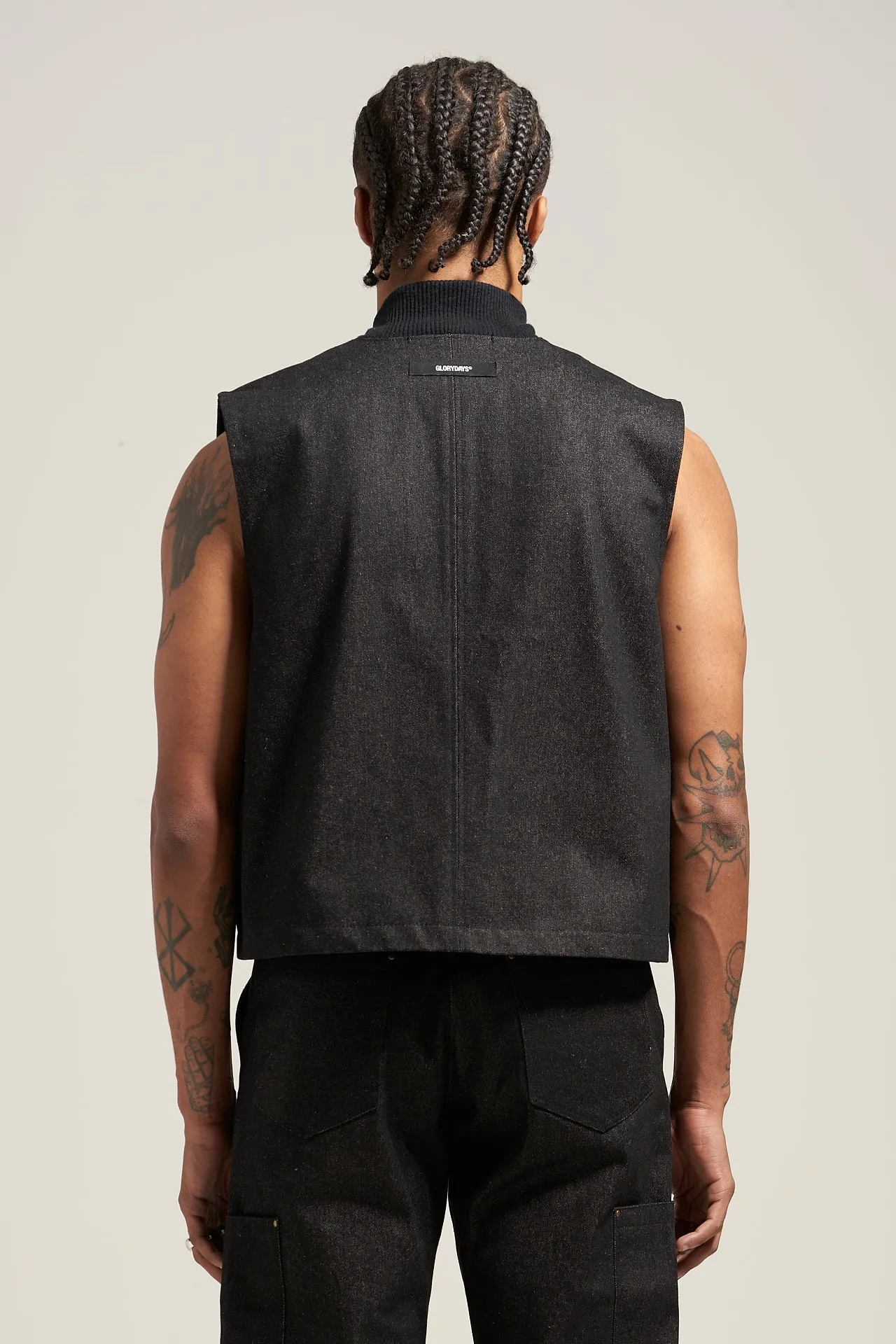 The Raw Black Carpenter Vest sold by Glorydays product image thumbnail 3
