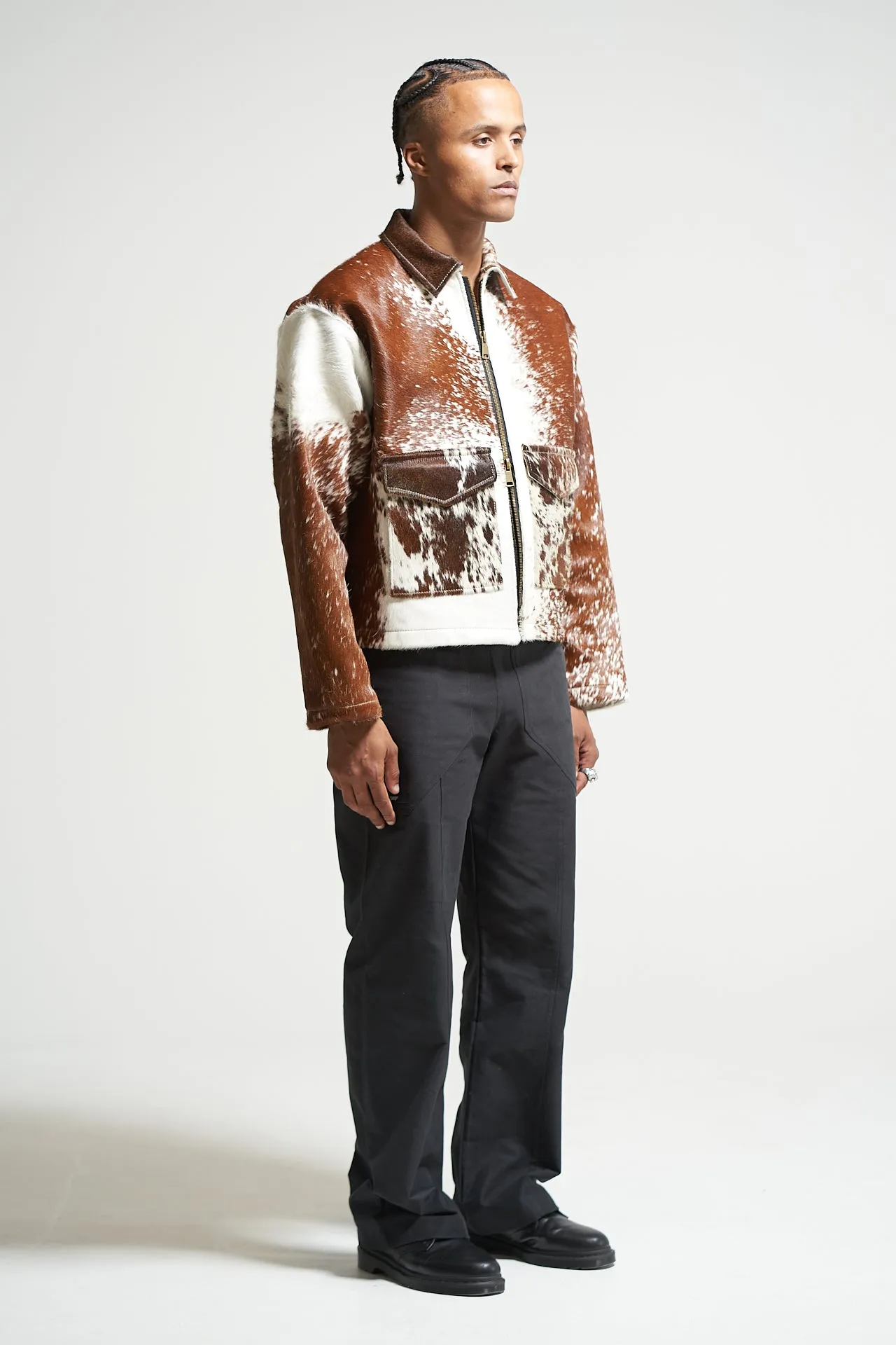 The Ginger Cowhide Jacket sold by Glorydays product image thumbnail 4