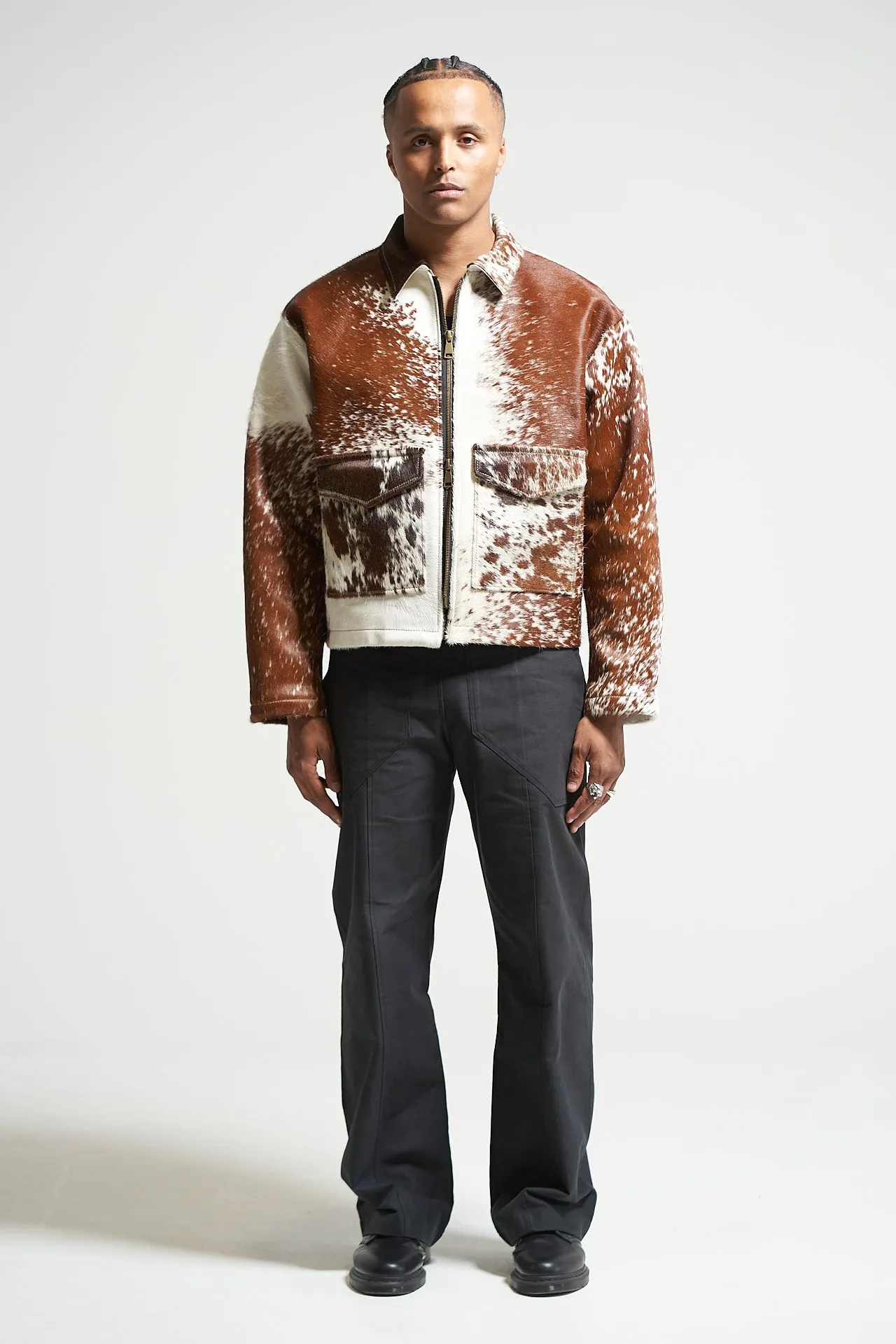 The Ginger Cowhide Jacket sold by Glorydays product image thumbnail 5
