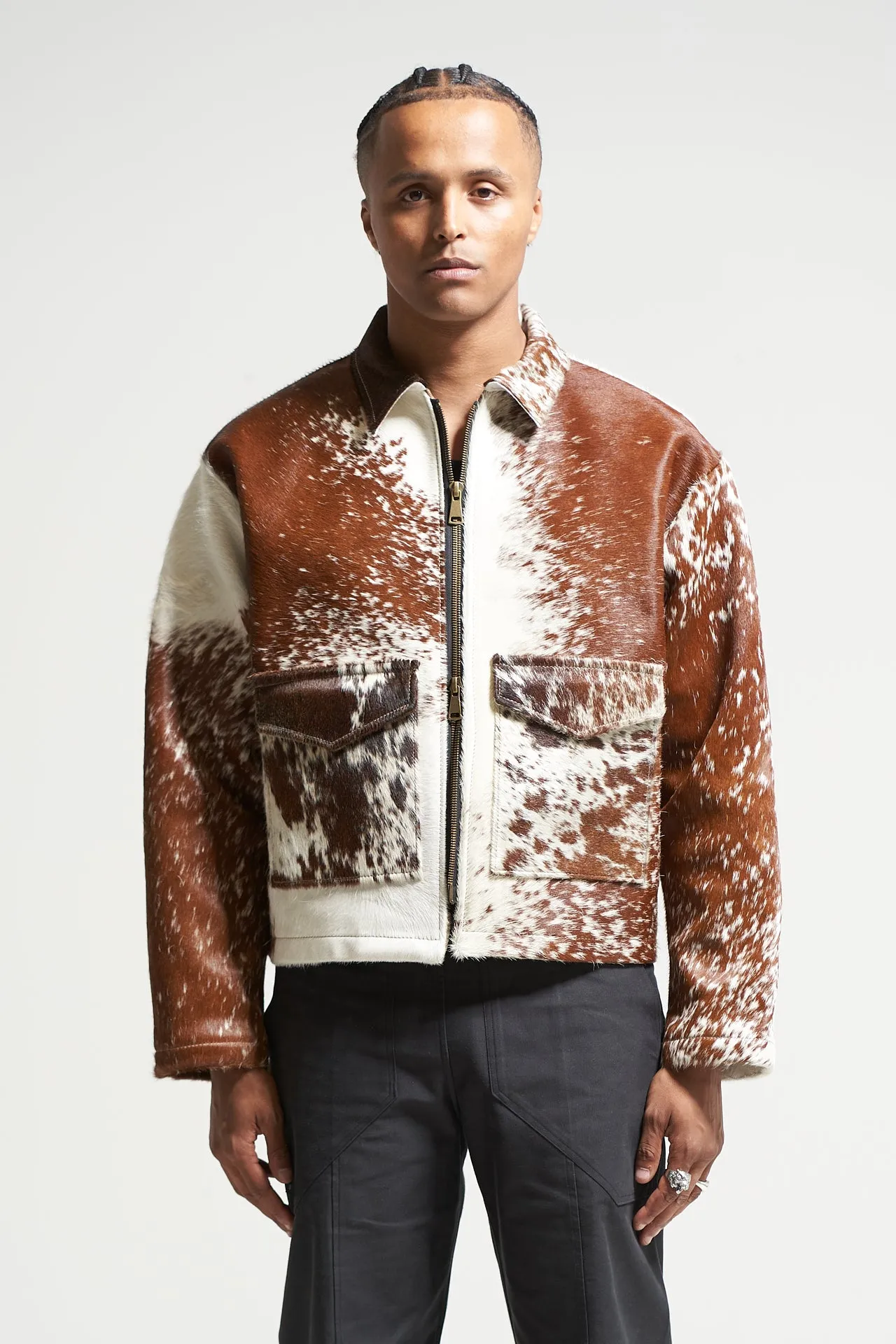 The Ginger Cowhide Jacket sold by Glorydays product image thumbnail 2