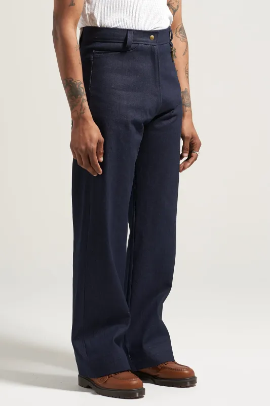 The Raw Indigo 001 Denim made by Glorydays