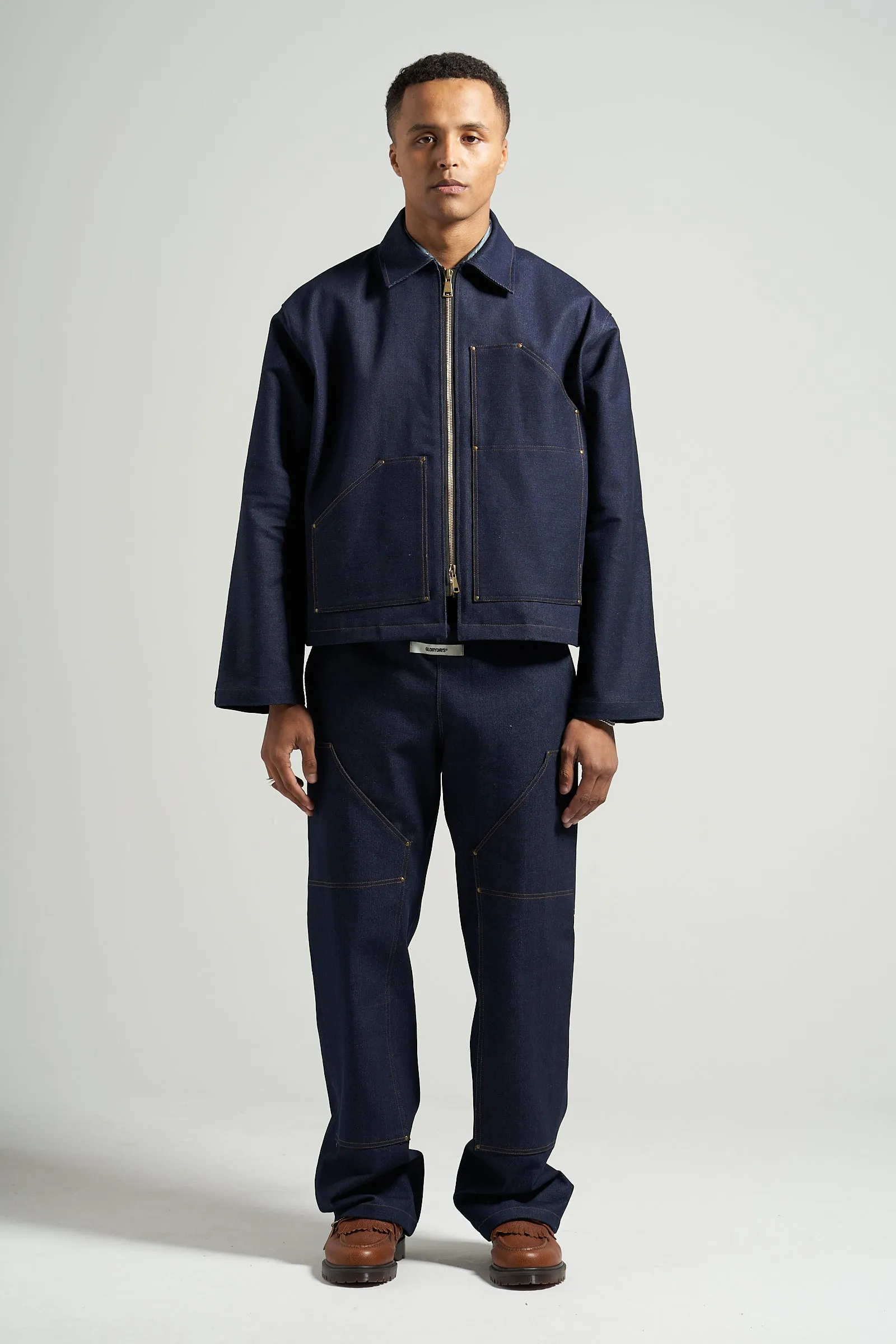 The Indigo Carpenter Jacket sold by Glorydays product image thumbnail 4
