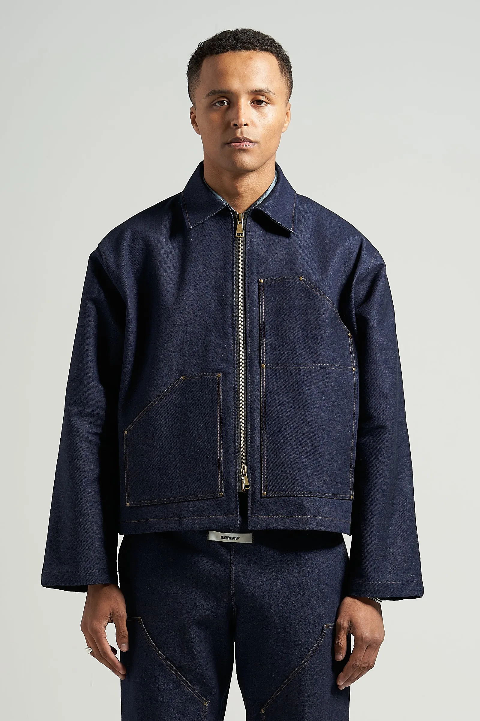 The Indigo Carpenter Jacket sold by Glorydays product image thumbnail 2