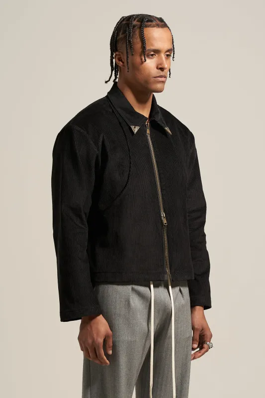 The Blackout Cord Flight Jacket made by Glorydays