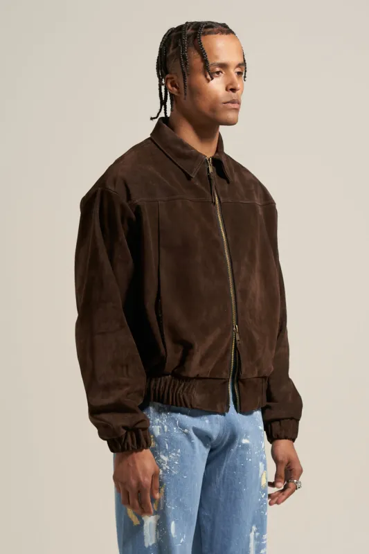 The Calgary Suede Bomber made by Glorydays