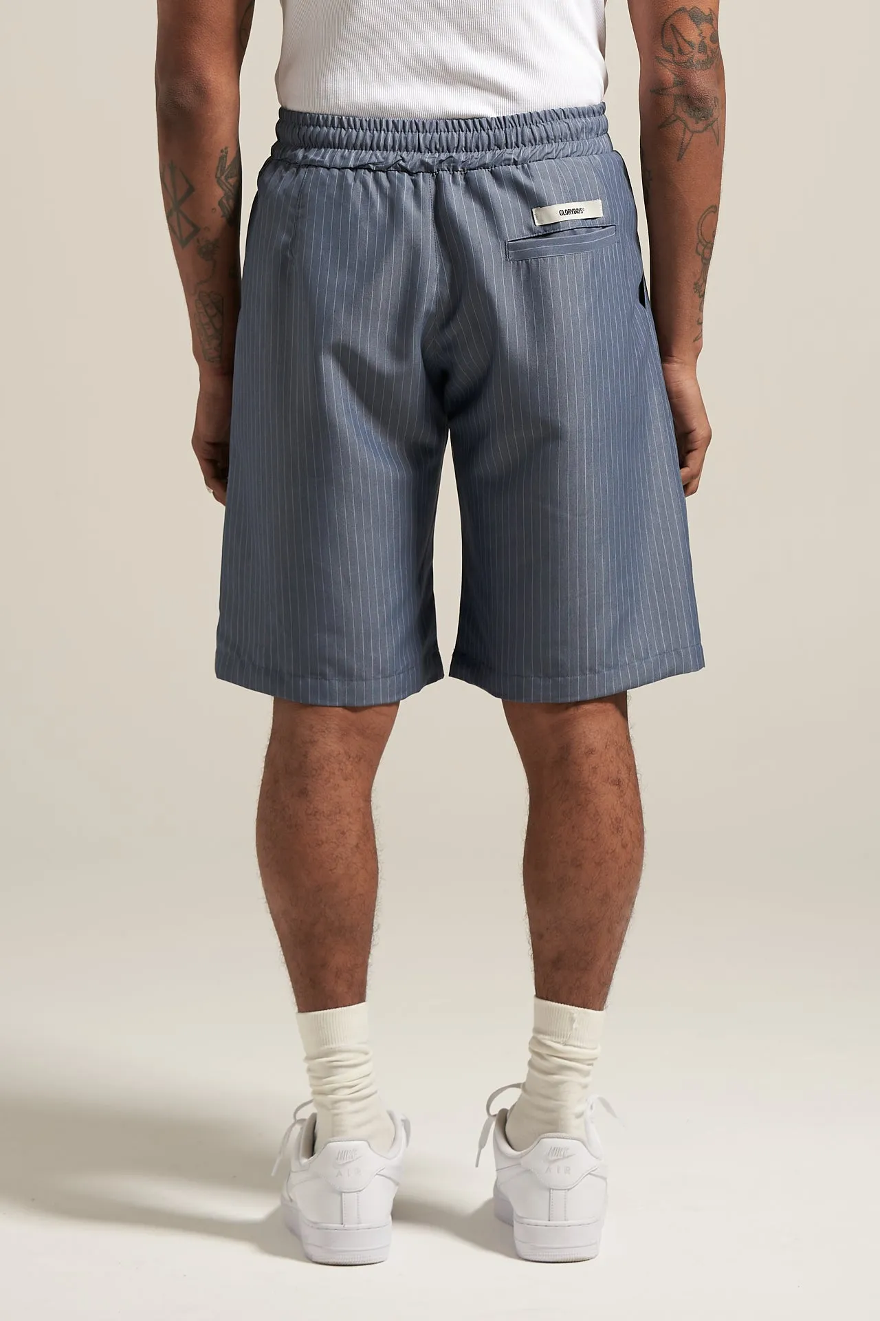 The Steel Pinstripe Flow Short sold by Glorydays product image thumbnail 3