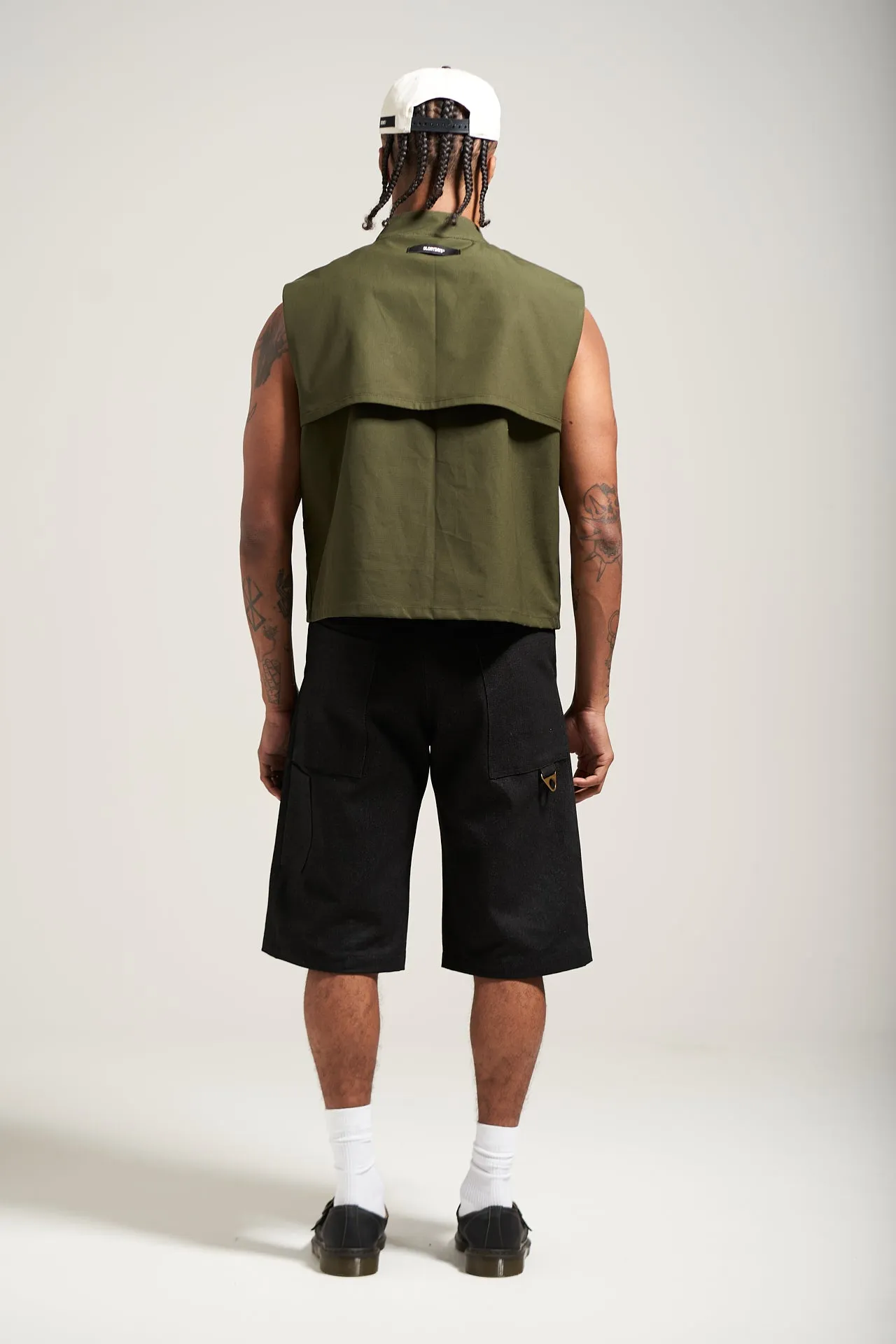The Olive Flight Vest sold by Glorydays product image thumbnail 5