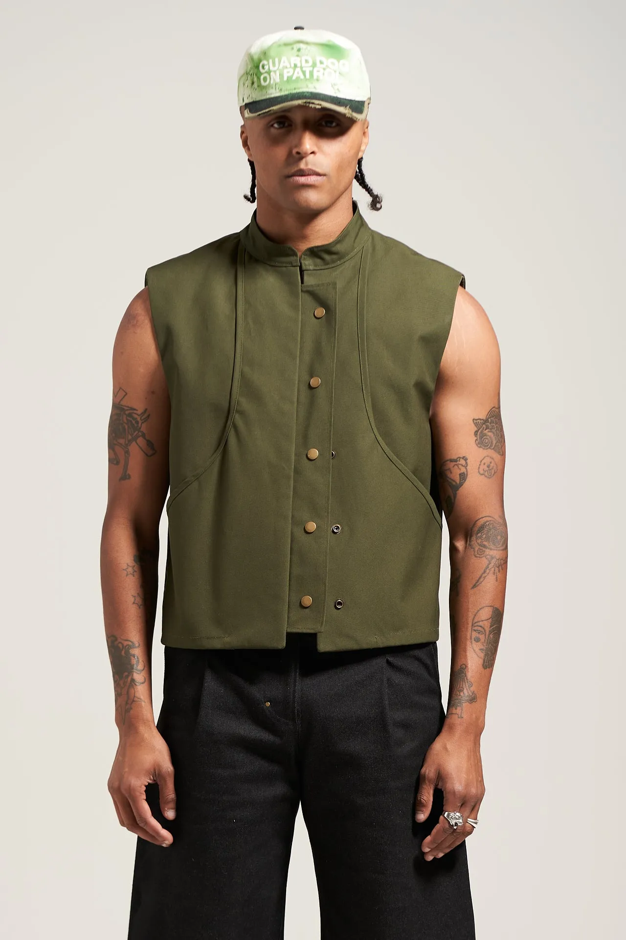 The Olive Flight Vest sold by Glorydays product image thumbnail 2