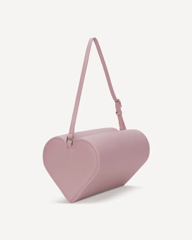 HEART HANDBAG - Rose sold by VASIC