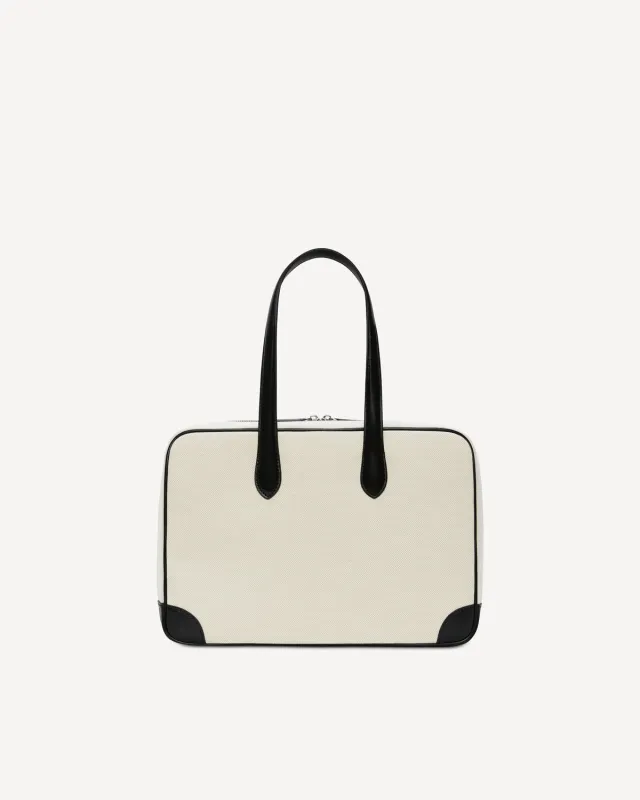 AMBER MINI CANVAS - Black sold by VASIC