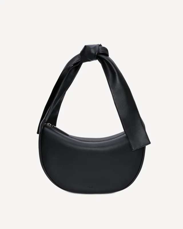 CARA - Black  Leather - Sample sold by VASIC