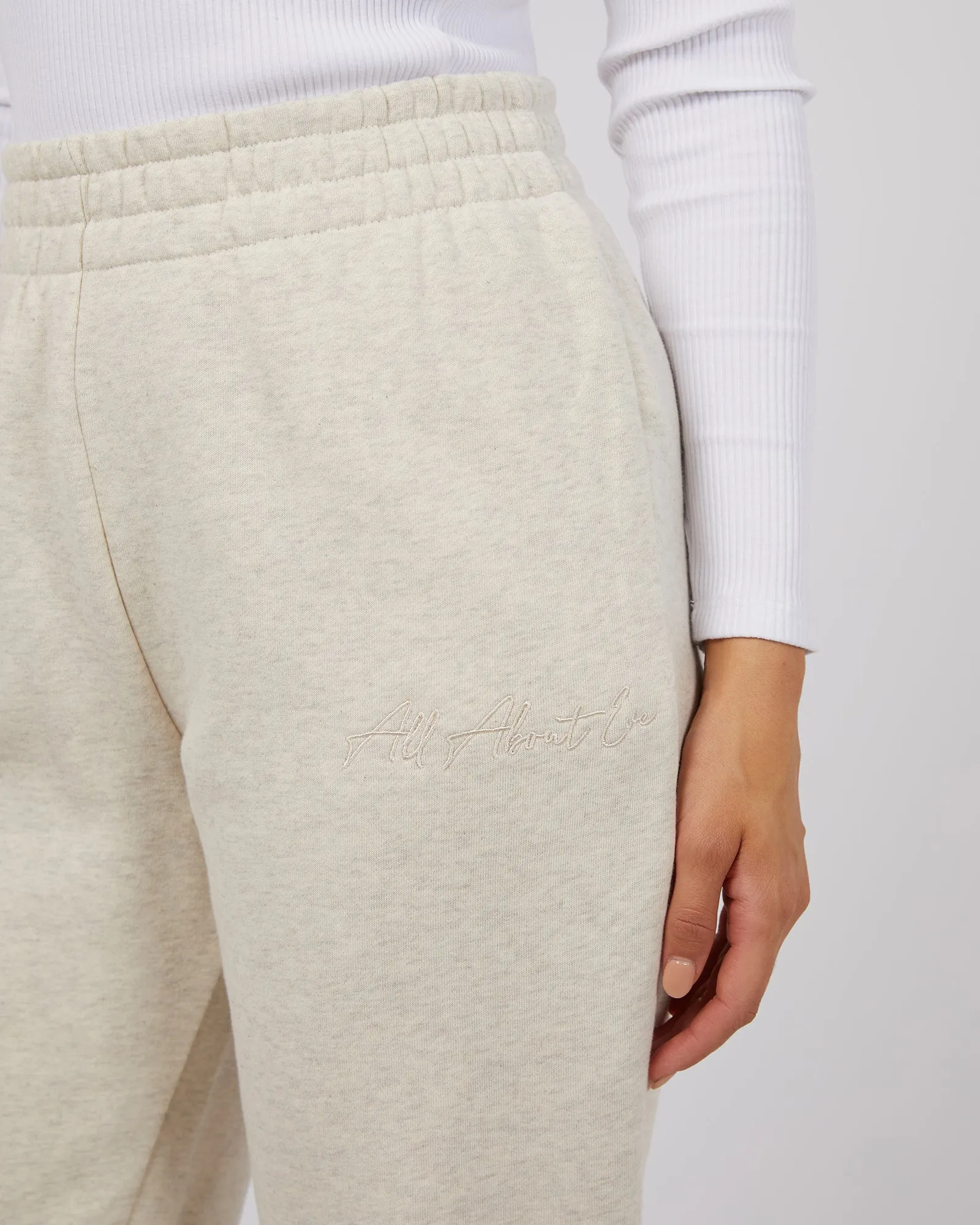 Classic Trackpant Oatmeal sold by All About Eve product image thumbnail 5