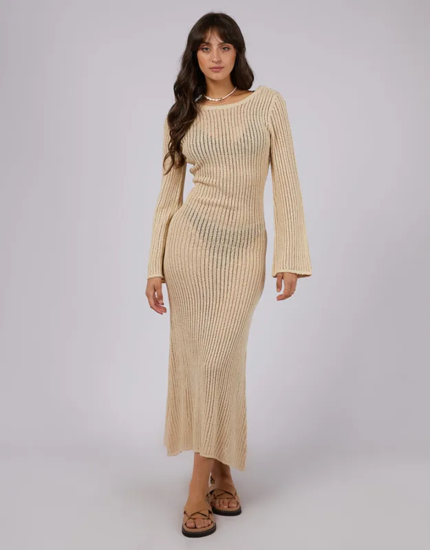 Bianca Maxi Dress Natural sold by All About Eve