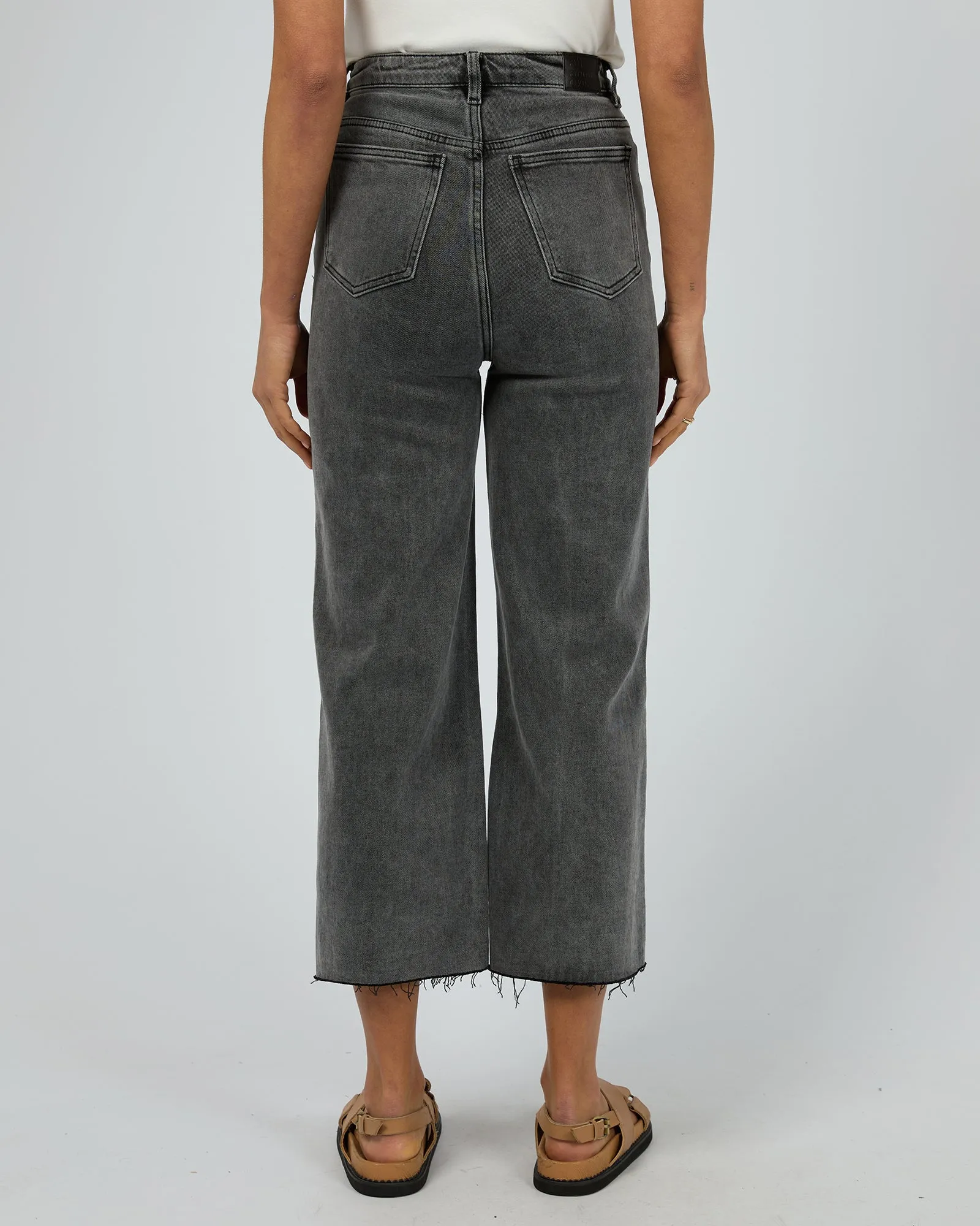 Charlie High Rise Wide Leg Jean Washed Black sold by All About Eve product image thumbnail 3