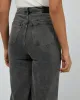 Charlie High Rise Wide Leg Jean Washed Black sold by All About Eve