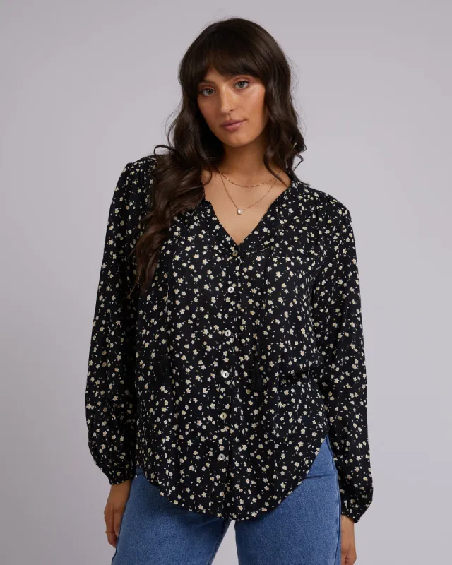 Lily Floral Print Shirt sold by All About Eve