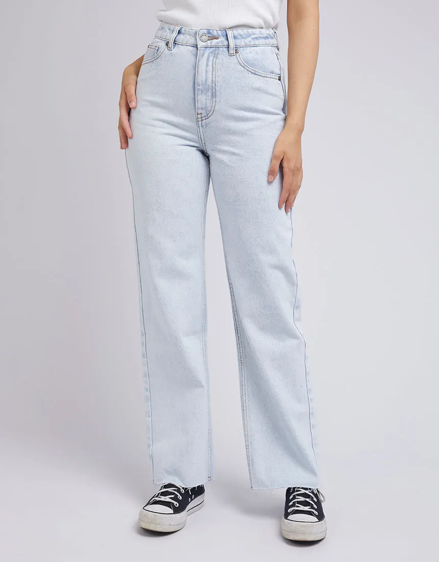 Skye High Rise Straight Leg Jean Light Blue sold by All About Eve