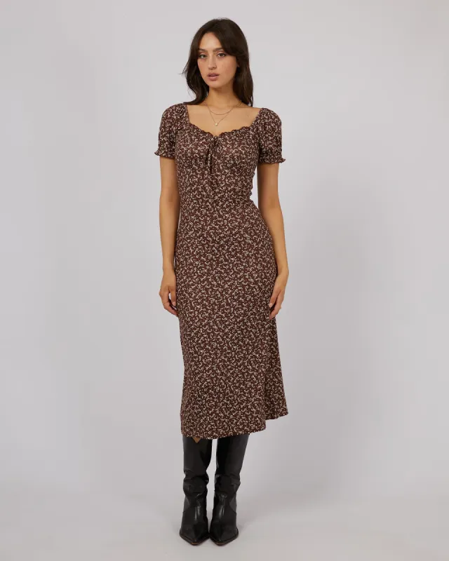 Sophie Midi Dress Print sold by All About Eve