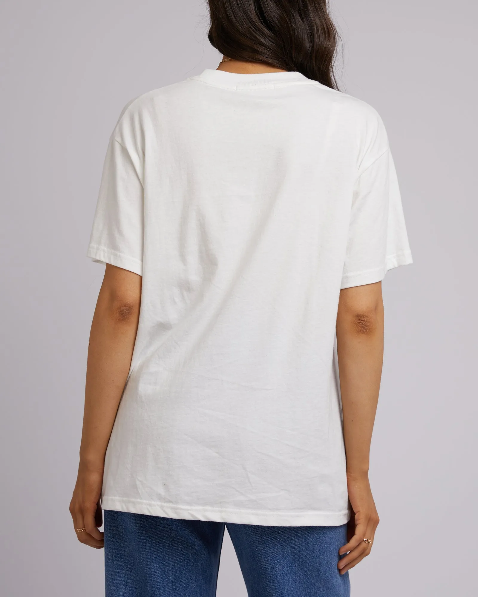 Wild Rose Oversized Tee Vintage White sold by All About Eve product image thumbnail 4
