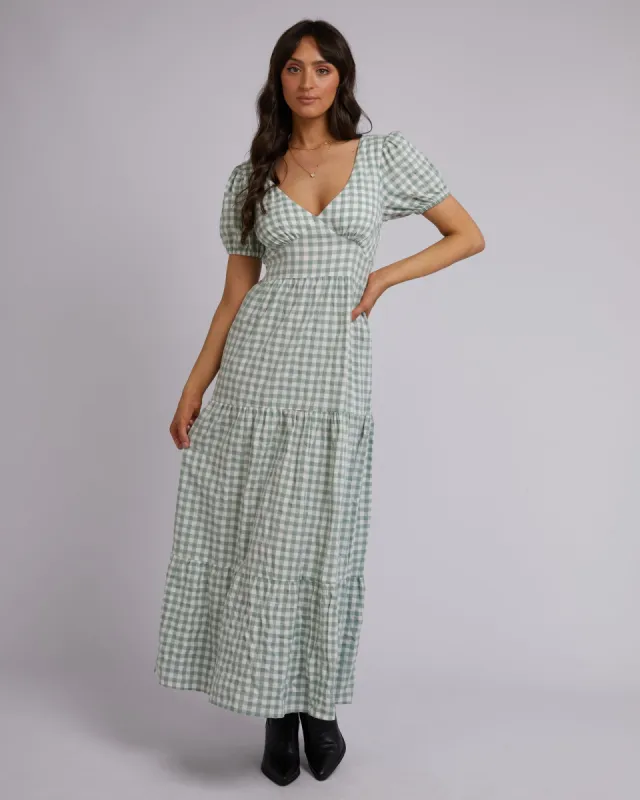 Frankie Maxi Dress Sage sold by All About Eve