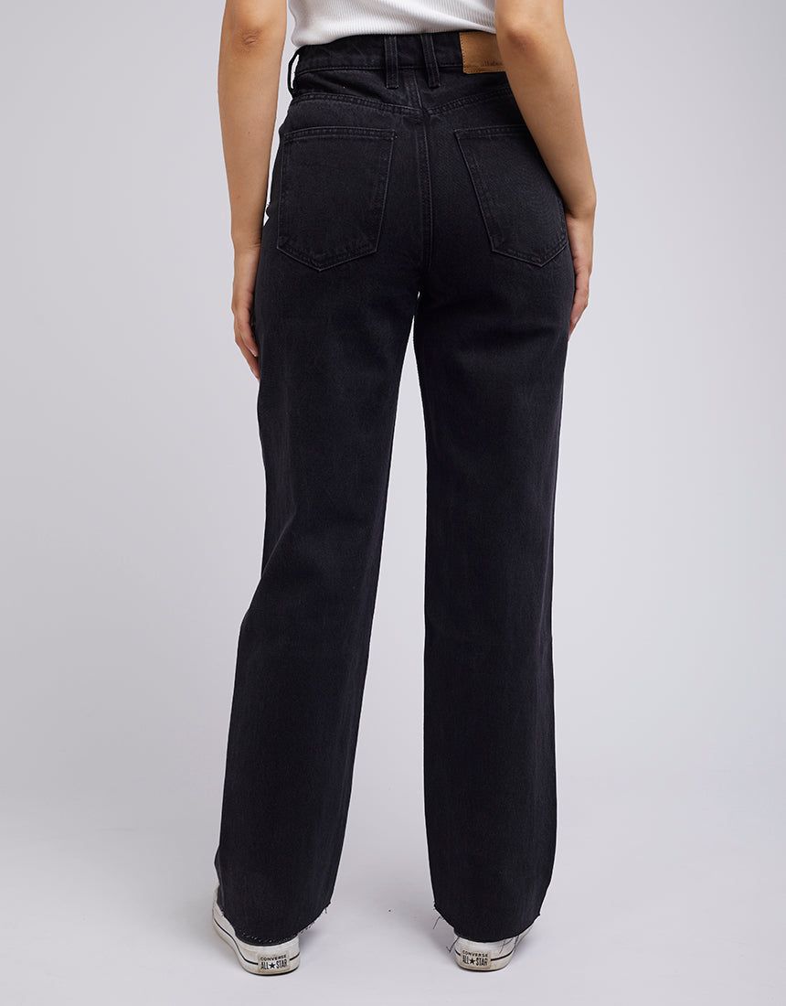 Skye High Rise Straight Leg Jean Washed Black sold by All About Eve product image thumbnail 3