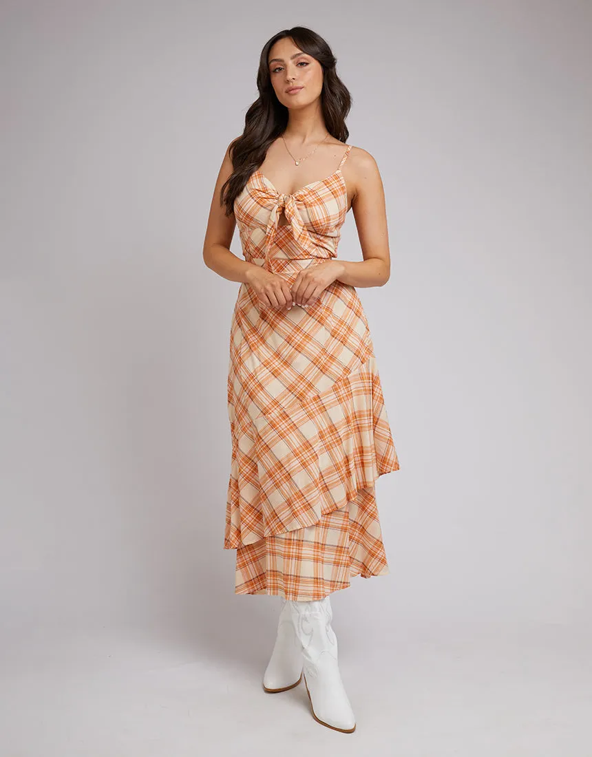 Fern Check Maxi Skirt Check sold by All About Eve product image thumbnail 2