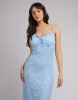 Betty Midi Dress Blue sold by All About Eve
