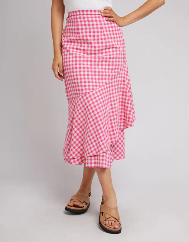 Georgette Maxi Skirt Rose sold by All About Eve