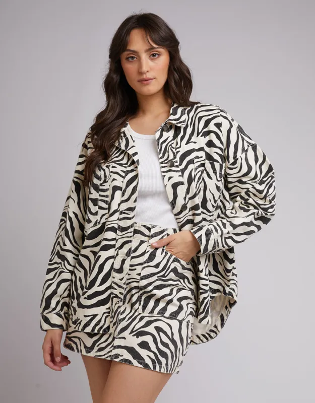 Ziggy Shacket Print sold by All About Eve