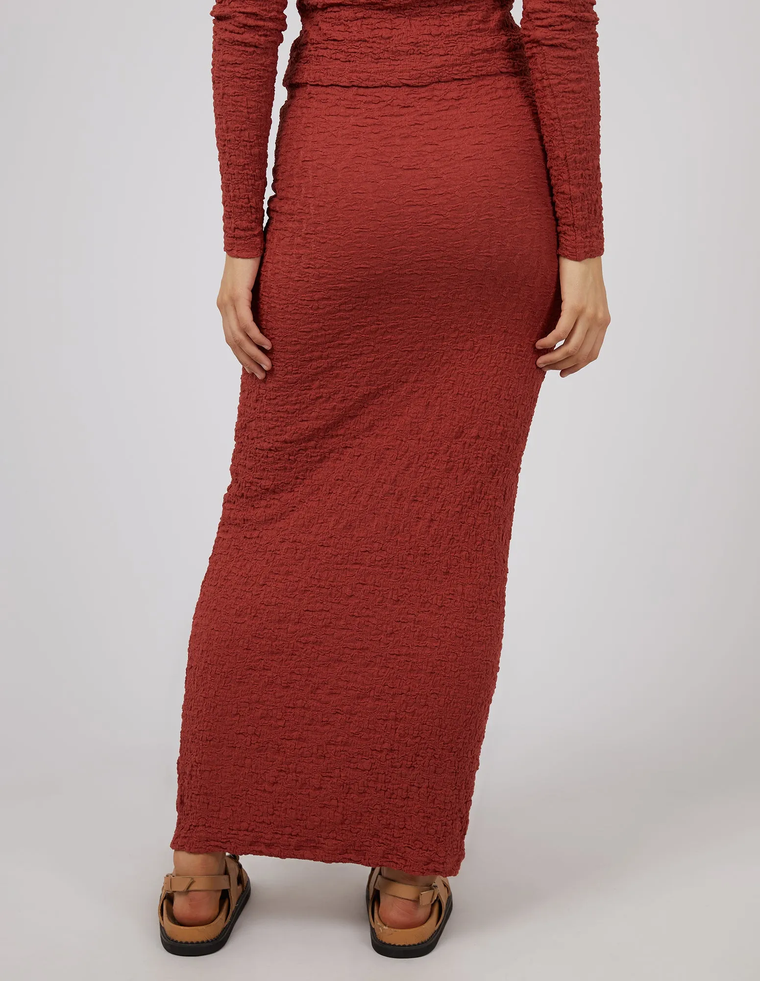 Aggy Skirt Rust sold by All About Eve product image thumbnail 3