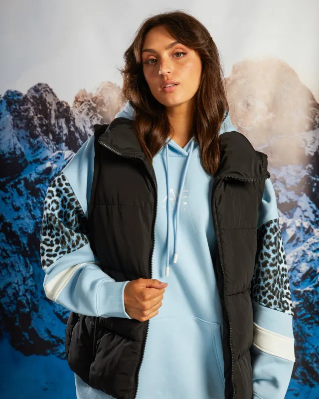 Remi Luxe Puffer Vest Black made by All About Eve