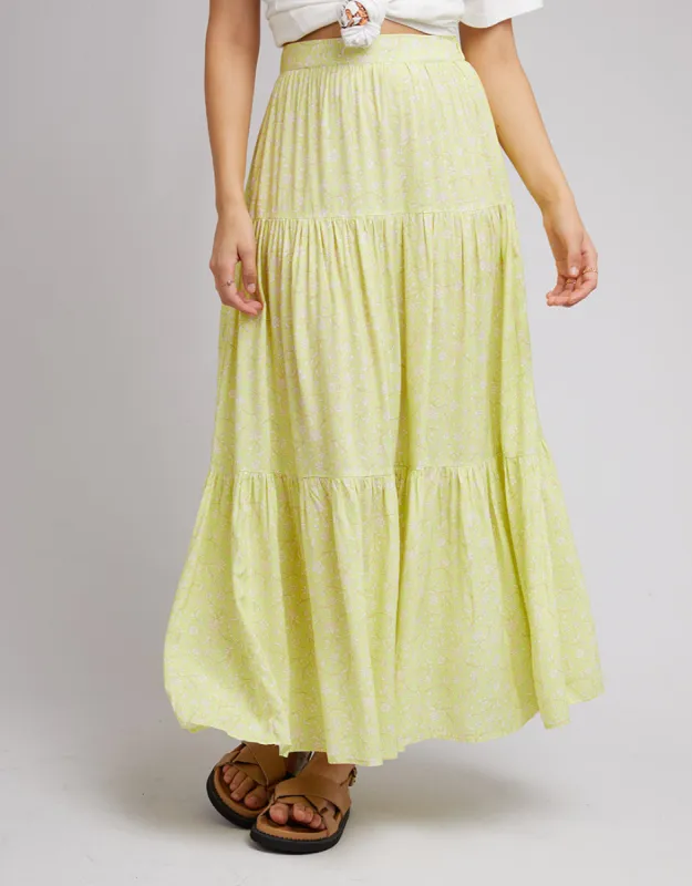 Leni Print Maxi Skirt sold by All About Eve