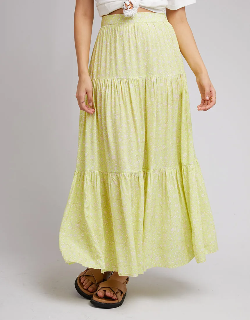 Leni Print Maxi Skirt sold by All About Eve