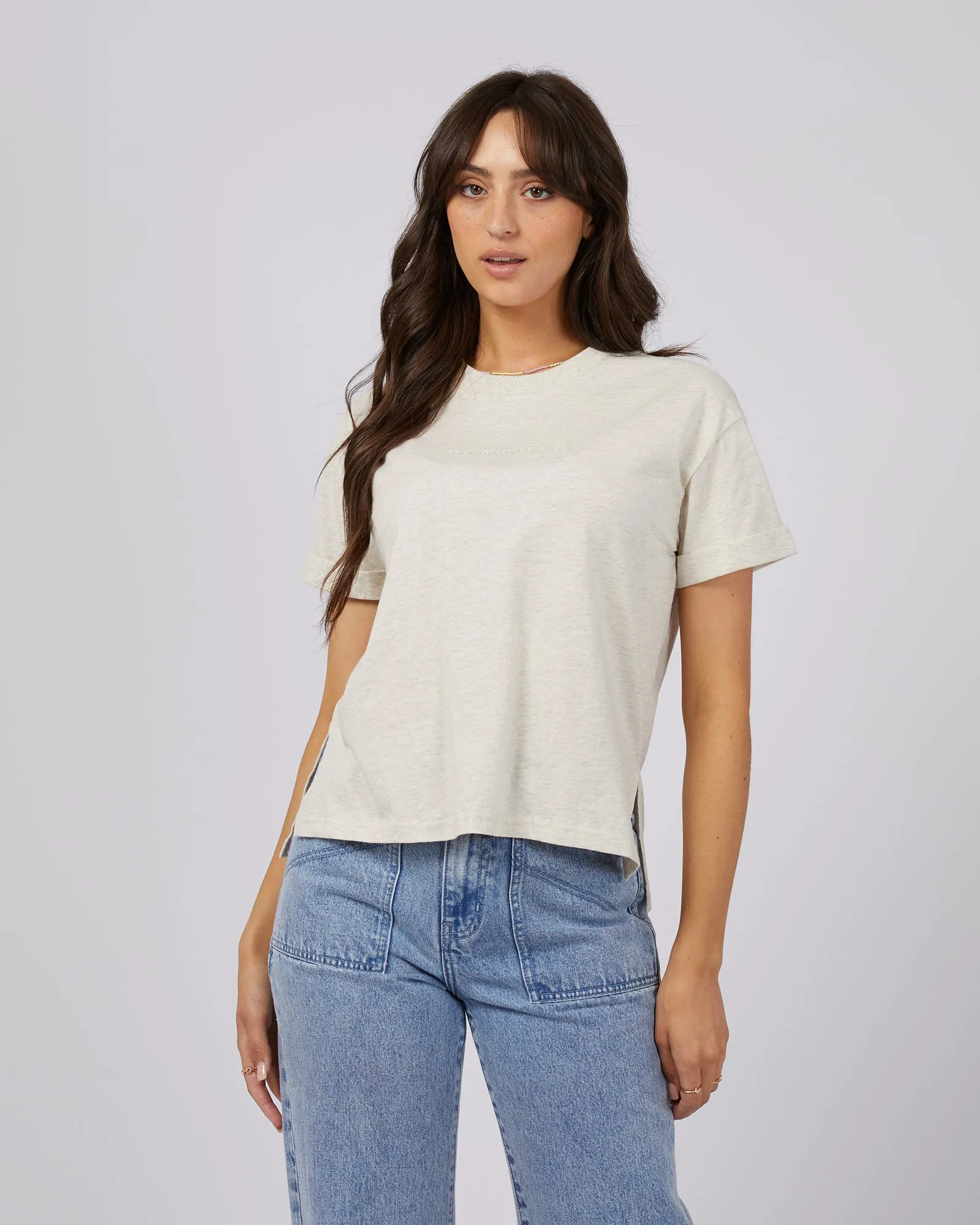 Aae Washed Tee Oat sold by All About Eve