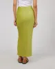 Maxinne Maxi Skirt Green sold by All About Eve
