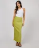 Maxinne Maxi Skirt Green sold by All About Eve