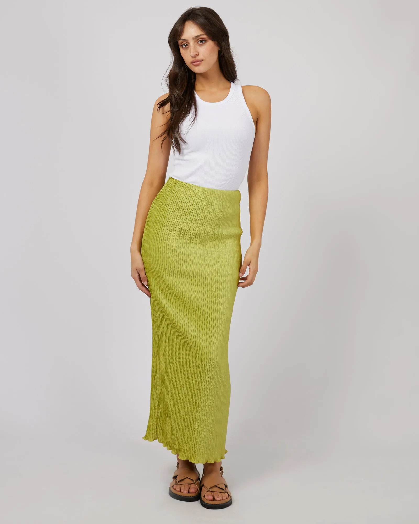 Maxinne Maxi Skirt Green sold by All About Eve product image thumbnail 2