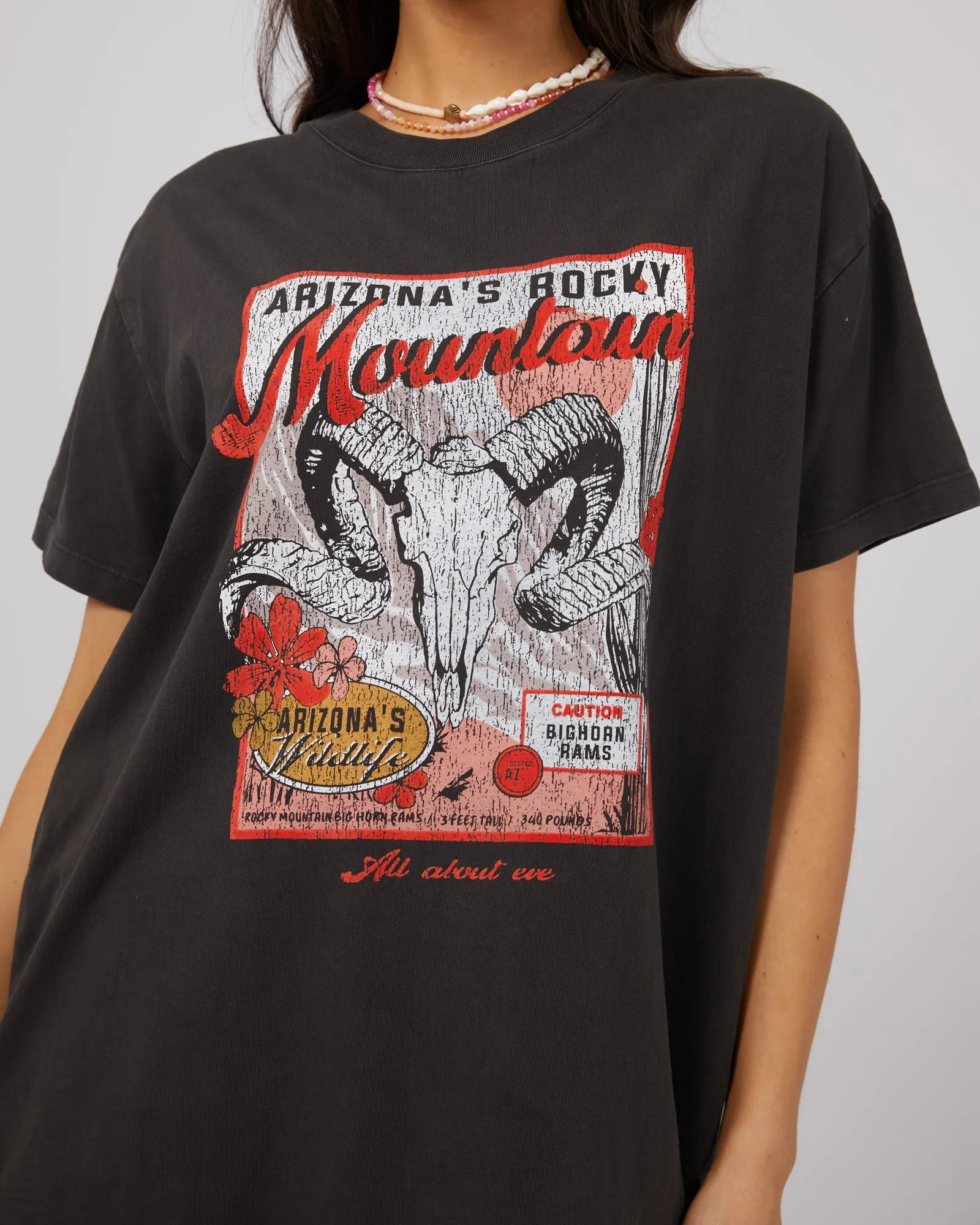 Rocky Mountain Standard Tee Washed Black sold by All About Eve product image thumbnail 5