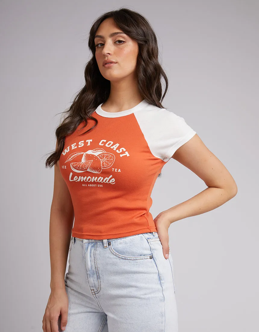 West Coast Tee Rust sold by All About Eve product image thumbnail 4