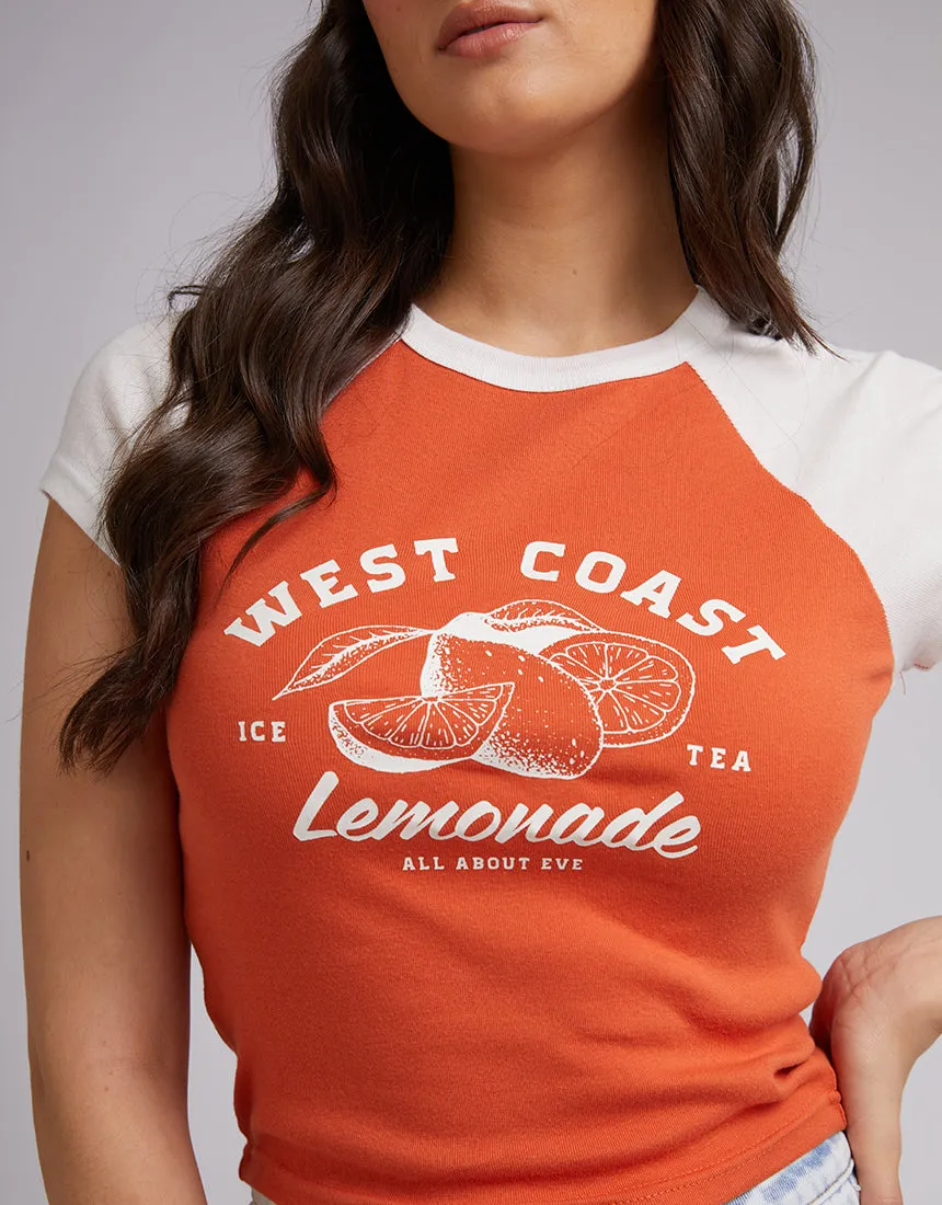 West Coast Tee Rust sold by All About Eve product image thumbnail 5