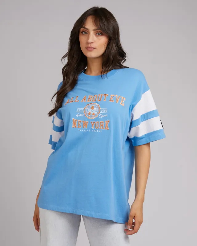 Game Tee Blue sold by All About Eve